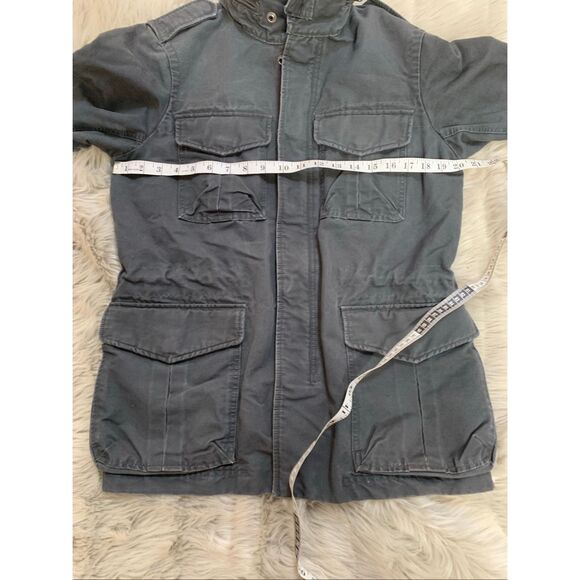 GAP Dark Grey Heavyweight Canvas Utility Coat XS - Picture 5 of 6